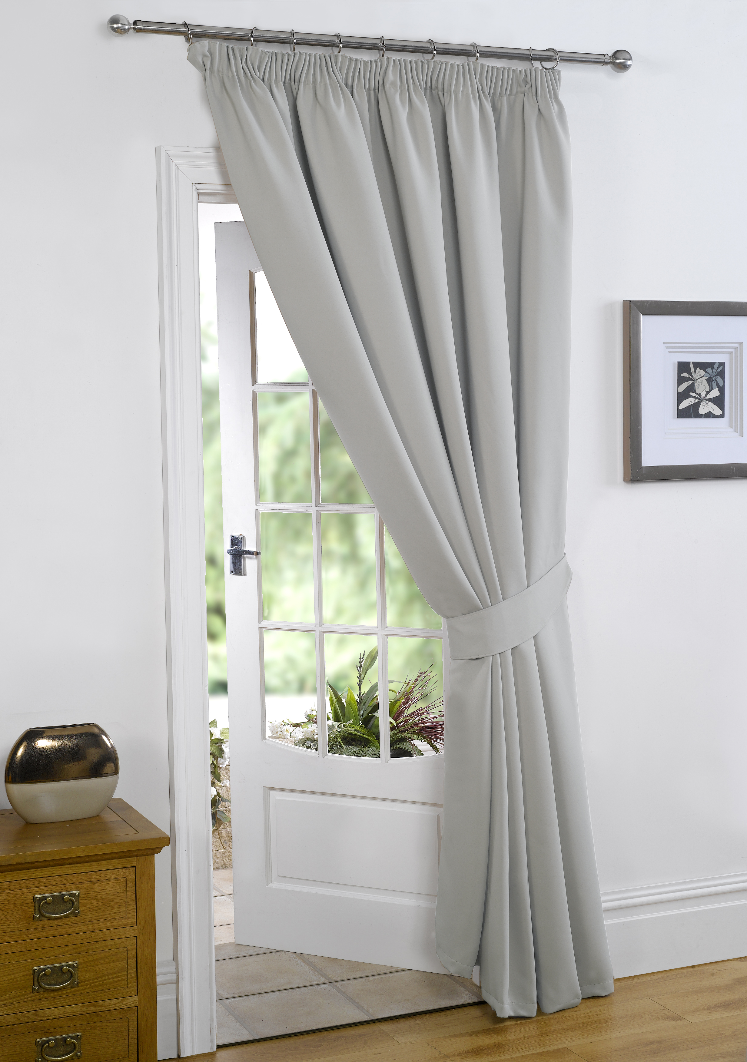 Thermal Pencil Pleat Blackout PAIR Curtains Ready Made Fully Lined Free
